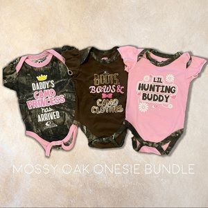 Mossy Oak Baby Onesie Bundle